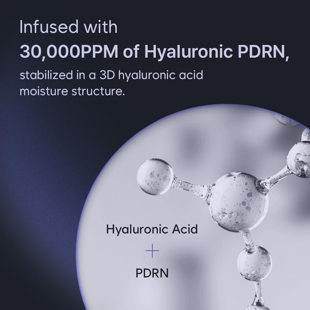 HAUA Hyaluronic PDRN 30,000 ppm Orb Serum, Salmon DNA PDRN, Korean Skincare, Anti-Aging, Skin Repair, Firming, Deep Hydration, Radiance Booster, Wrinkle Care, Gifts for Woman | 1.58 oz
