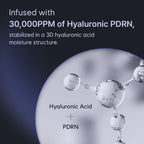 HAUA Hyaluronic PDRN 30,000 ppm Orb Serum, Salmon DNA PDRN, Korean Skincare, Anti-Aging, Skin Repair, Firming, Deep Hydration, Radiance Booster, Wrinkle Care, Gifts for Woman | 1.58 oz