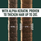 JUST FOR MEN Control GX + THK Grey Reducing and Thickening 2-in-1 Shampoo & Conditioner with Alpha Keratin, Thickens Hair Up to 20%, Works with Every Hair Texture, 4 oz (Pack of 1)