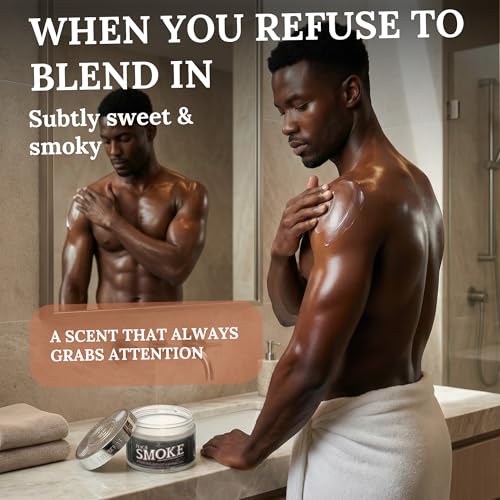 LUXURY LIFE BUTTER - Irresistibly Scented Body Butter with Hyaluronic Acid for Ultimate Moisture. Luxurious Natural Fragrance. Hydrates for a Non-Greasy Glamorous Glow, Peach Smoke, 5 oz.