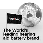 Rayovac Extra Hearing aid Batteries Size 10. Long-Lasting Mercury-Free zinc-air Hearing aid Batteries - 1.45v. (60 Batteries)