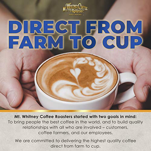 Mt. Whitney Costa Rica Estate Tarrazu Low Acid Coffee (Whole Bean, 5 Lb)