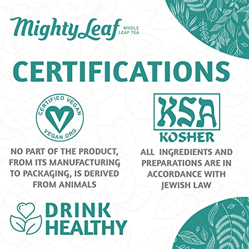 Mighty Leaf Tea - Marrakesh Mint - 100 Pouches Foil Wrapped