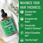 Vitamin E Oil for Hair Growth - Thickening, Moisturizing, Strengthening Serum For Women, Men. Single Ingredient Scalp Treatment For Weak, Dry, Frizzy Hair 2oz