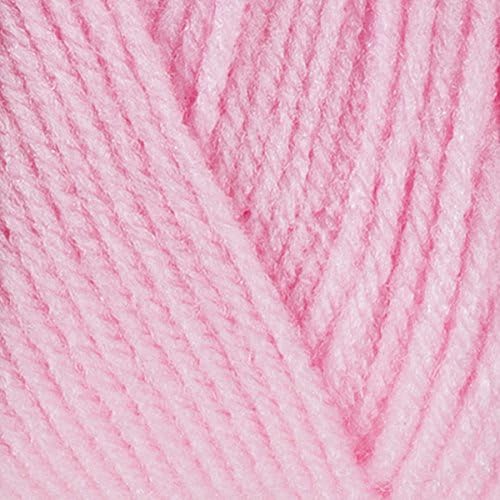 Red Heart Super Saver Petal Pink E300-373 (3-Skeins - Same Dye Lot) Worsted Medium #4 Acrylic Yarn for Crocheting and Knitting with Project Bag