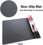 MTG Playmat Size 24x14in Free Storage Bags Non-Slip Backing, Ideal for Card Game Enthusiasts TCG Playmat (Sky Tower-Deck)