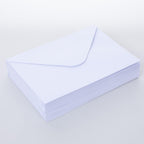 50 Sets Photo Frame Cards with Envelopes 4x6 Paper Picture Frames Bulk