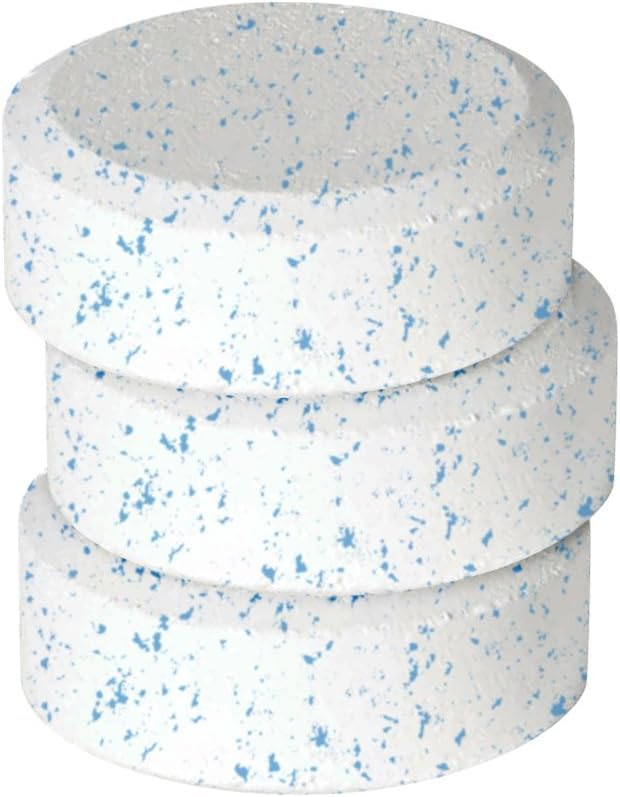 Robelle 5-Pounds Premium 5-In-1 Multi-Purpose Tabs, Chlorine Tablets 3 Inch, Sanitizer, Clarifier, Stain Inhibitor, Algae Control, Descaler, Sunlight Protector All In One, Made In USA
