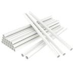 FurRain White Plastic Cake Dowel Rods for Tiered Cake Construction and Stacking Supporting Cake Round Dowels Straws with 0.4 Inch Diameter (12 Inch)
