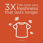 Tide Plus Febreze Freshness Liquid Laundry Detergent, Spring Renewal Scent, 1.09 L (24 Loads)