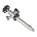 EFIELD 4-inch Anti-Siphon Frost Free Sillcock, 1/2 inch Pex-A Expansion Connection X 3/4 inch Hose Bibb, Chrome Plated Brass Body-4 Inch Length,(SILLCOCK034)