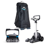 Dolphin Nautilus CC Supreme Wi-Fi Automatic Robotic Pool Vacuum Cleaner Includes Caddy and Classic Cover for Storage and Protection, Ideal for In-Ground Pools up to 50 FT
