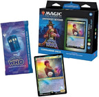 Magic The Gathering Doctor Who Commander Deck – Blast from The Past (100-Card Deck, 2-Card Collector Booster Sample Pack + Accessories)