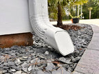 The Original GutterGate 2"x3" for Type-A Downspouts (White) (Made in The USA)