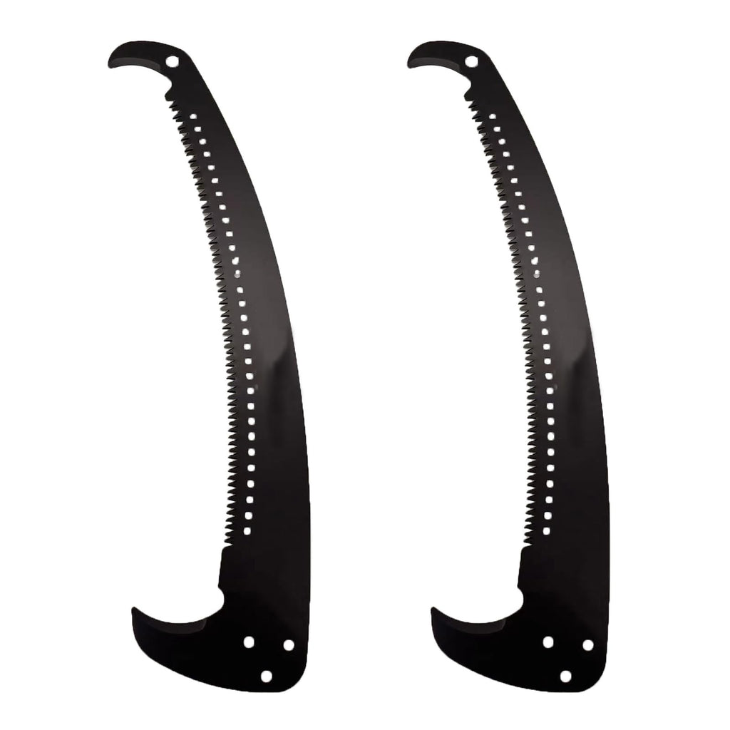 Heytaful Manual Pole Saw Blade for Tree Trimming 17.5 Inch for All Tree Pole Saw Three Face Grinding High Strength Alloy Steel (Without Handle)