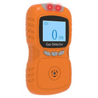 Sooguard H2S Monitor, Clip Single Gas H2S Monitor, 0~100ppm High-PrecisionH2S Gas Detector, Adjustable Alarm Range, 3 Alarm Modes, Explosion-Proof Safety, for Various Working environments (Orange)