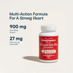 Santo Remedio Circulacion Plus Capsules, Iron & Beetroot Extract Supplement for Blood Circulation & Cardiovascular Support, Supports Healthy Blood Pressure & Red Blood Cell Production, 60 Capsules