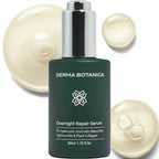 Derma Botanica Overnight Repair Serum,Derma Botanica Overnight Serum,with Multi-Molecular Hyaluronic Acid - smooth, and refresh the look of skin for a more youthful appearance. 1.76fl.oz(1pc)