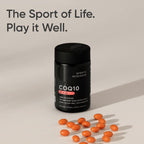 Sports Research CoQ10 (100mg) Enhanced w/Coconut Oil & Bioperine (Black Pepper) for Better Absorption | Vegan Certified, Non-GMO Verified (120 Veggie Softgels)