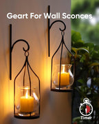Homemory 2"x 2" Ivory 6 Hour Timer Flameless Votive Candles, 6 Pack