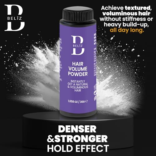 Styling Hair Powder - Volumizing & Texturizing - Styling Dust for Men & Women -Texture Powder - No Grease - Natural Matte Finish - Perfect for Fine - Thinning Hair - Vegan 1,06Oz/30gr