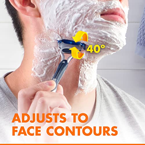 Gillette Sensor5 Men's Disposable Razors, 2 Count (Pack of 2)
