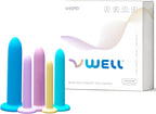 VWELL Silicone Wands Set Hands-Free Suction Tapered Medical Silicone (Complete 5 Kit System)
