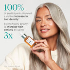 Briogeo Destined For Density MegaStrength+ Caffeine + Biotin Peptide Density Serum, Increases Hair Thickness and Density, Fast-Absorbing & Non-Greasy, Fragrance-Free, Vegan, Cruelty-Free, 1.5 fl oz