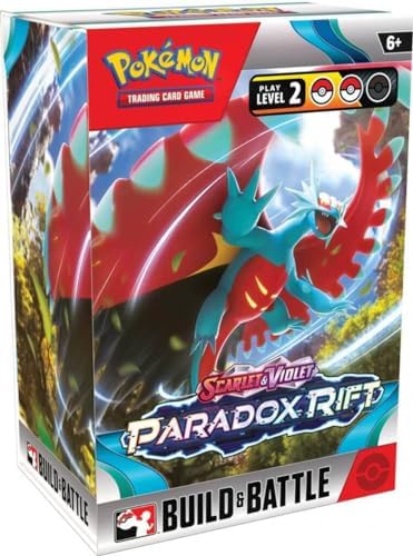 Pokemon: Scarlet & Violet 4: Paradox Rift Booster Build & Battle Box - 4 Packs, Promos