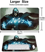 Board Game TCG Playmat Table Mats Games Size 60X35 cm Mousepad Compatible for MTG CCG RPG Trading Card Game (JACE-The-Mind-Sculptor)