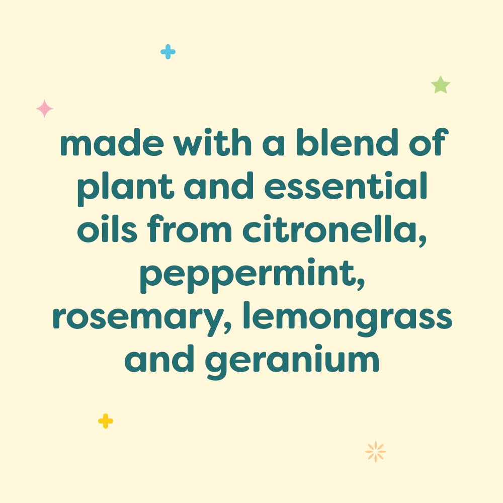 Babyganics Insect Spray, 2oz, 1 pack, Made with Plant and Essential Oils, Packaging May Vary