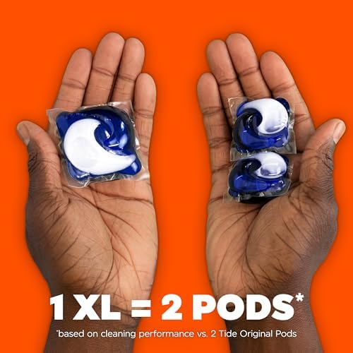 Tide Oxi Boost Power PODS Laundry Detergent Pods, 18 Count, Stain Remover Plus Oxi Power