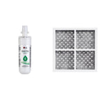 LG LT700P- 6 Month / 200 Gallon Capacity Replacement Refrigerator Water Filter, White, Single & LT120F - 6 Month Replacement Refrigerator Air Filter