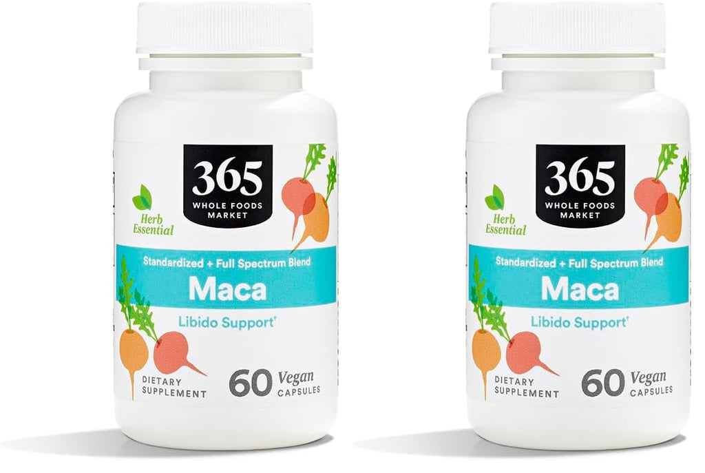 365 by Whole Foods Market Maca, 60 CT (Pack of 2)