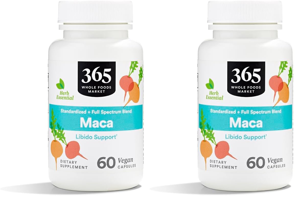 365 by Whole Foods Market Maca, 60 CT (Pack of 2)
