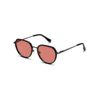 BRADDELL FL-41 Photochromic Transitional Rose Tinted Migraine Light Sensitivity Glasses for Fluorescent LED Glare, Photophobia and Eye Strain (Acetate)