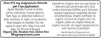 Handmade Magnesium Lotion with All Organic Oils - 275 mg/TSP - Zechstein Seabed Magnesium Minerals (Unscented)