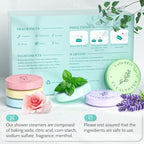 30 Pack Shower Steamers for Women Present Set, Shower Bath Bombs with 6 Scents, Self-Care Items for Wife As Valentine's Day and Mothers Day Present Idea, Birthday Present Stocking Suffers