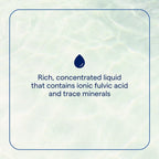 Trace Minerals Ionic Fulvic Acid 250mg - Essential Mineral Supplement to Support Hydration & Energy Production - Aids Muscle Endurance - Liquid Supplement for Healthy Digestion - 2 fl oz (59 Servings)