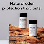 MARLOWE. No. 024 Mens Deodorant 2.5 oz, Natural Deodorant for Men, Aluminum Free Stick, Made with Coconut Oil, Shea Butter & Jojoba, Only No-Nonsense Ingredients, Fresh & Woodsy Scent