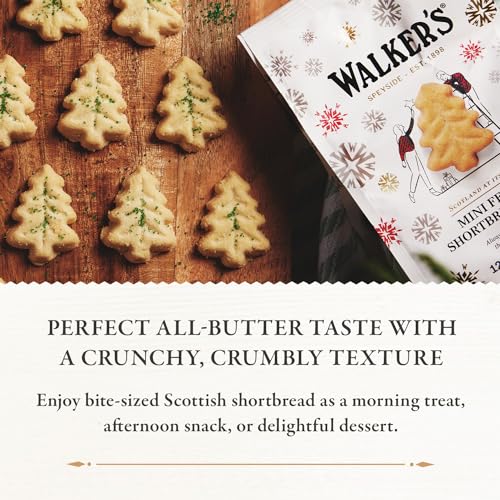Festive Mini Bag Shortbread Trees
