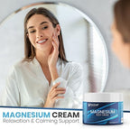 Magnesium Cream - Support for Sleep, Leg Cramps, Joint Support, & Muscle Soreness - Maximum Strength Magnesium Lotion with Arnica, Shea Butter, Lavender Essential Oil - Made in USA - 4oz