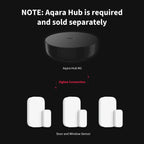 Aqara Zigbee Door and Window Sensor 3 Pack, Wireless Mini Contact Sensor, Home Automation, Requires Aqara Hub, Zigbee Connection, Kid Safety, Compatible with Apple HomeKit, Alexa, Works with IFTTT
