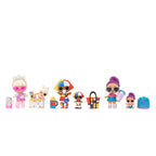 L.O.L. Surprise! Confetti Pop Birthday Sisters- with Collectible Doll, Lil Sister, 10 Surprises, Confetti Surprise unboxing, Accessories, Limited Edition Doll, Present Box Packaging