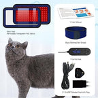 Red Infrared Light Therapy Belt for Pets Pain Relief, Portable Wearable Cold Laser Therapy Device for Dogs Tissue Repair, Joint & Back Pain
