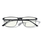 MERRY'S Fashion Blue Light Blocking Glasses - Reading Glasses Metal Frame Spring Hinge Readers for Men Eyeglasses
