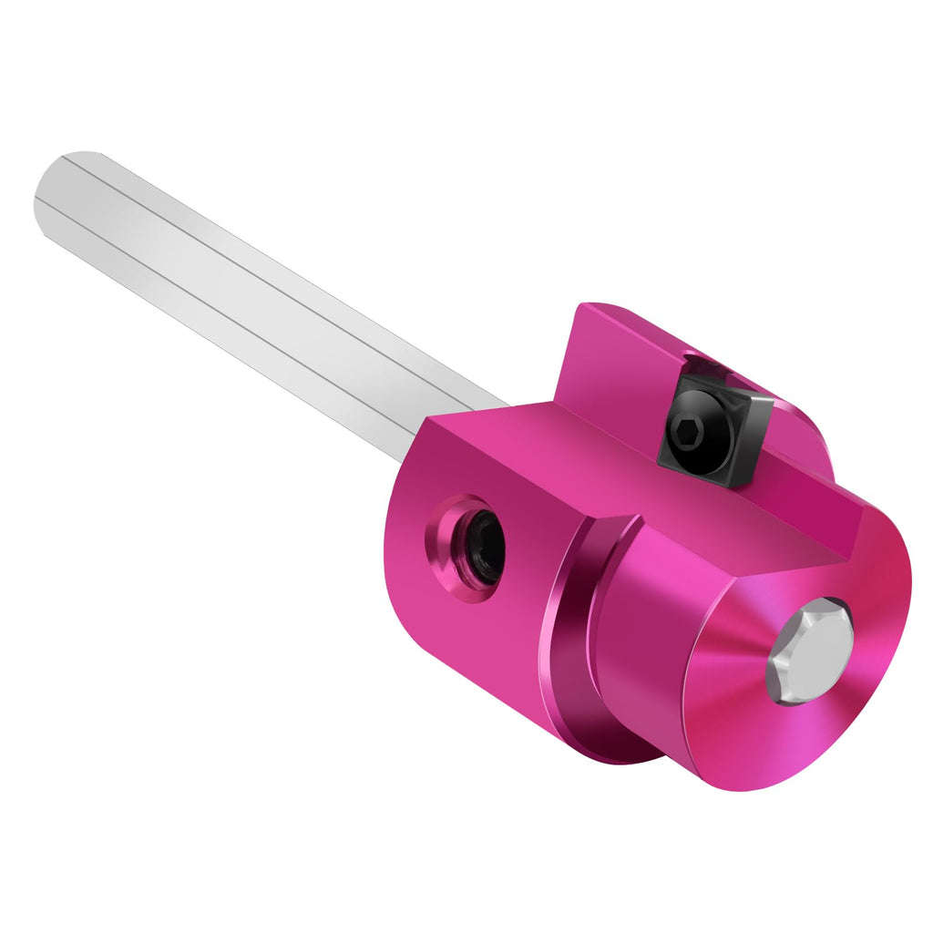 PVC Pipe Reamer for 4 Inch I.D. SCH.40 PVC Pipes, Fitting Saver with 3/8-Inch Hex Shaft,Socket Saver Plastic Pipe Fitting Reamer Tool for Plumbing Sch.40 Socket Hub Coupling Removing