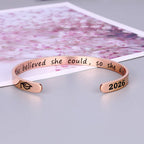 M MOOHAM Graduation Gift for Her 2026, High School College Graduation Gifts Bracelet for Her Women, Class of 2026 Grad Gift