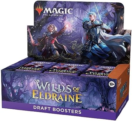 Magic The Gathering Wilds of Eldraine Draft Booster Box - 36 Packs (540 Magic Cards)