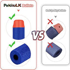 Refill Darts Bullets Fit for Nerf Guns, 1000 Pcs Foam Darts Fit for Nerf Party with Portable Shooting Practice Target Mesh Bag